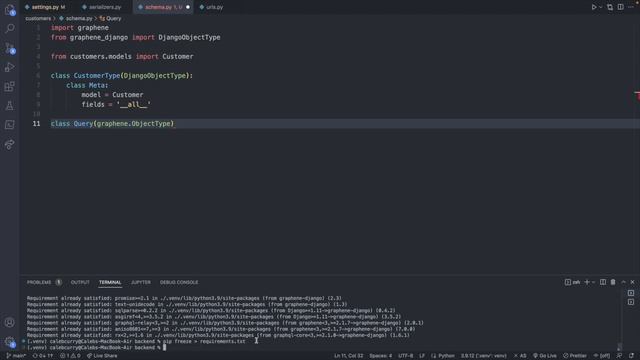 GraphQL in Django Backend (Graphene) - React Tutorial 63 смотреть онлайн