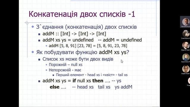 Практичне № 1. ч.2: Робота в Java і Haskell. Списки. Домашні роботи. НаУКМА. © Проценко В.С. смотреть онлайн