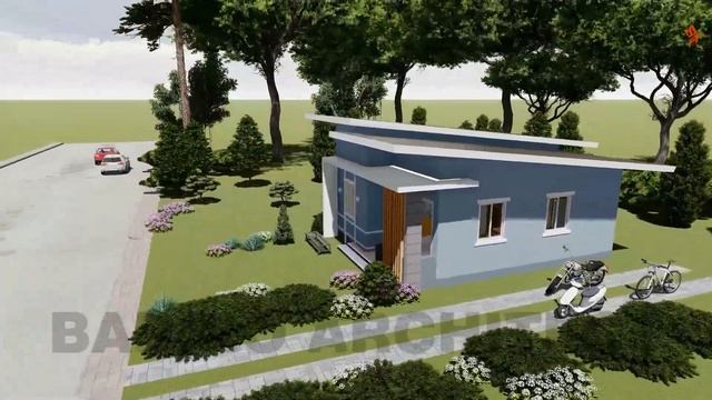 OFW Simple House For 700k php 6x8m (48 SQM) w/ 2 Bedroom FULL PLAN смотреть онлайн