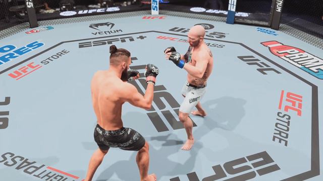 РАФАЭЛЬ ФИЗИЕВ VS ДЖОШ ЭММЕТТ UFC 5 CPU VS CPU смотреть онлайн