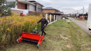 Такое КОШЕНИЕ ТРАВЫ взрывает "МОЗГ" , косилка для любого типа травы ZimAni LM 100 PRO...