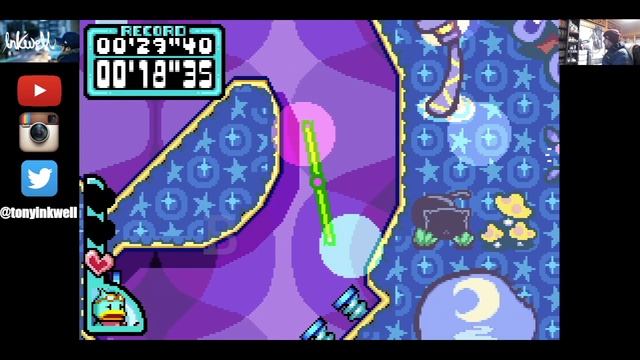 1 MIN OF GAMING w/ TONY INKWELL! | Kuru Kuru Kururin Paradise (Game Boy Advance) смотреть онлайн