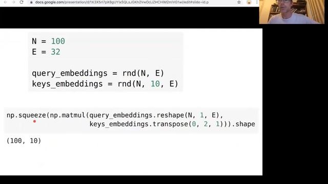 Mat Kelcey : An illustrative einsum example смотреть онлайн