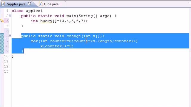 Java Programming Tutorial - 32 - Arrays in Methods.flv смотреть онлайн