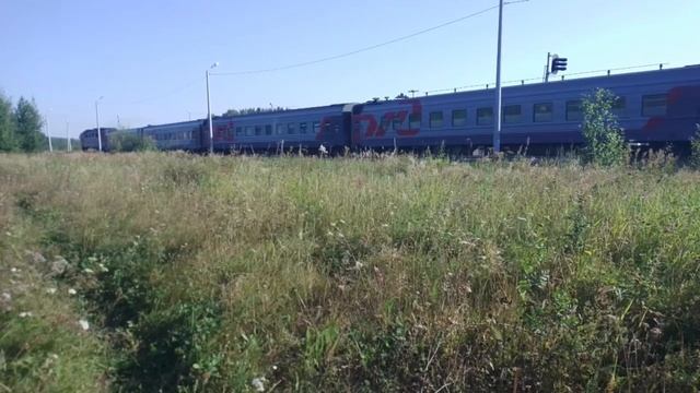 тэп70-0530 сообщением Уфа Приобье отправляется с 1 пути смотреть онлайн