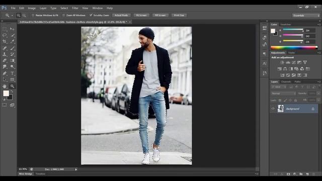how to change background in photoshop cs6 смотреть онлайн