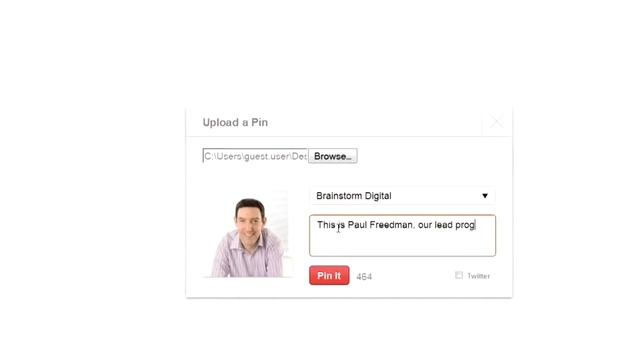 How To Add Image On Pinterest смотреть онлайн