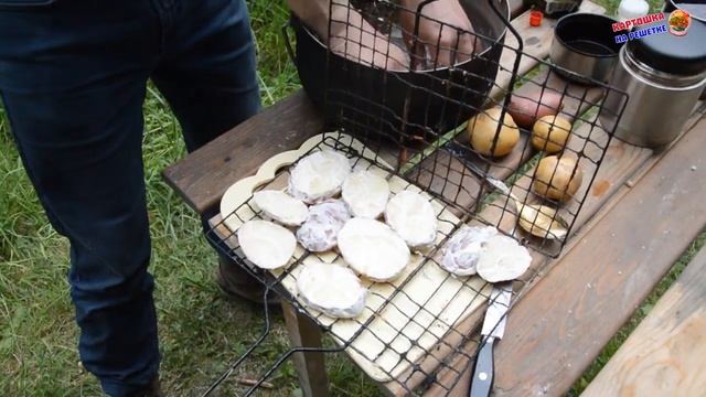 Картошка на решетке, жеванный КИТ смотреть онлайн