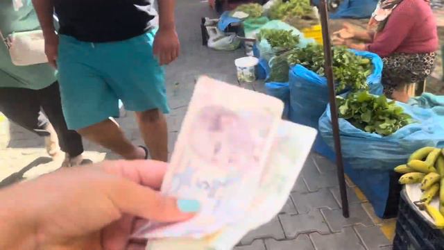 Рынок в Турции. Что можно купить на 1$. Новые цены. Закупка на рынке в Махмутларе.