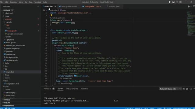 Firebase Connection (Android and Web) смотреть онлайн