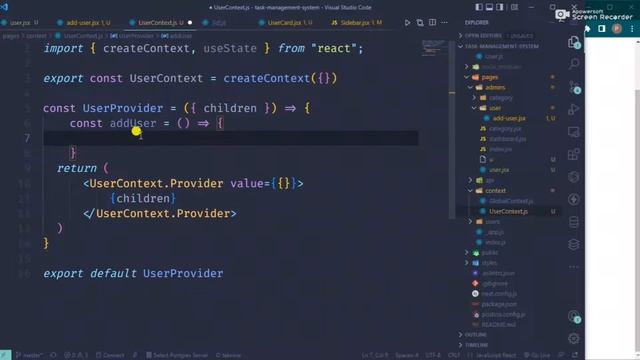 Add User nextjs | Task Management System | Part - 16 смотреть онлайн