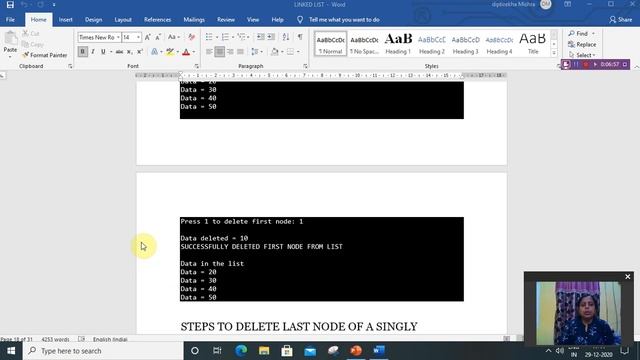 LINKED LIST DELETE NODE(DS LAB) смотреть онлайн