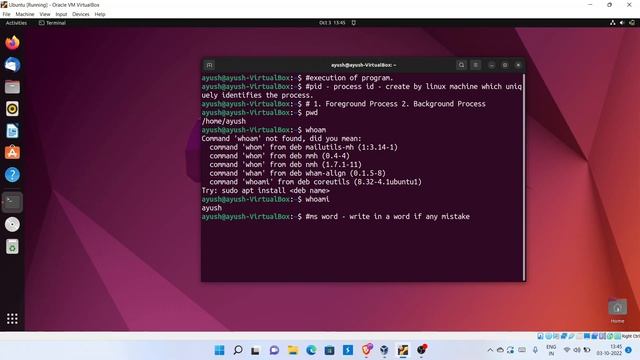 Process - commands for process management | Linux For Begineers смотреть онлайн