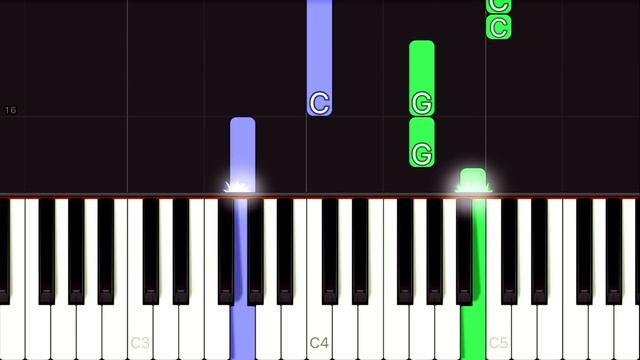 Mendelssohn - Wedding March | EASY Piano Tutorial смотреть онлайн