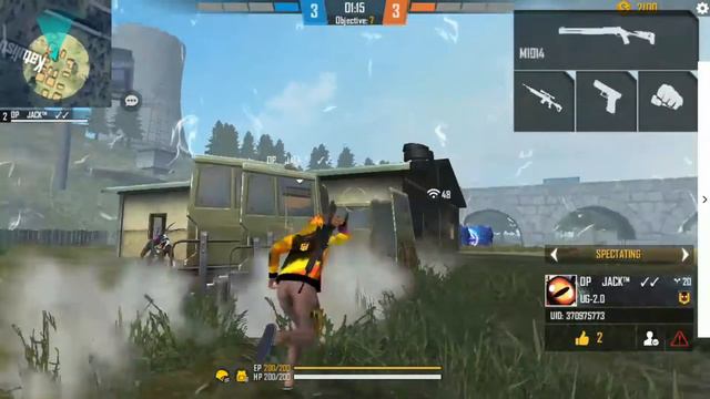 Crusader FF vs Indian Jack FF | 2 finger clash | Mobile | realme 5i смотреть онлайн