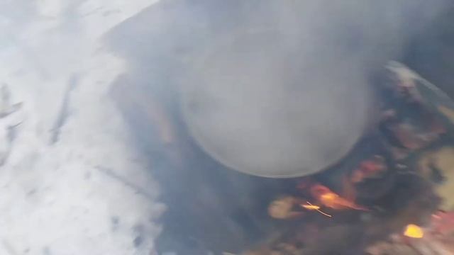 Поход в лес/с батей /готовим суп/БУШКРАФТ.