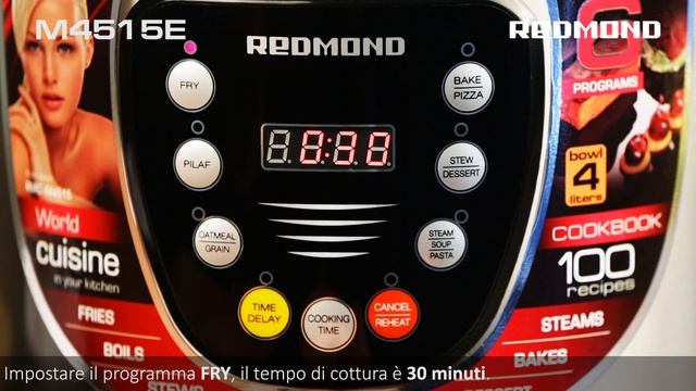 Saltimbocca alla Romana, ricetta in Multi fornello REDMOND RMC-M4515E смотреть онлайн