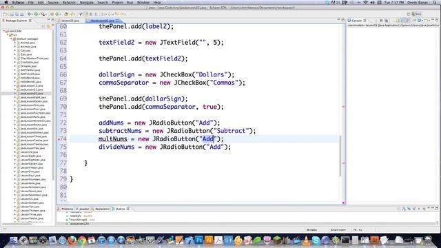 Java Video Tutorial 22 смотреть онлайн