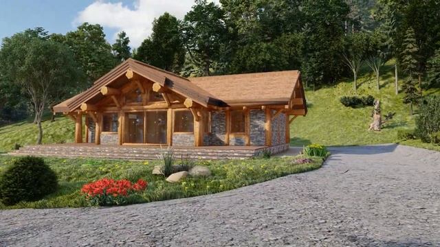 Деревянный дом Loghome смотреть онлайн