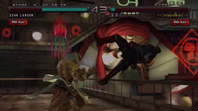 E24K's Tekken 5: Dark Resurrection Online - Jinpachi Mishima Arcade Battle Playthrough смотреть онлайн