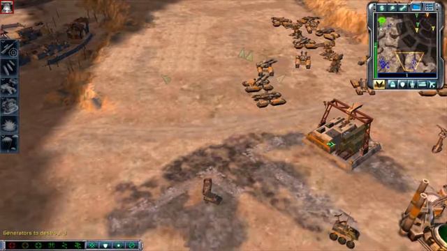 Command & Conquer 3: Tiberium Wars GDI Act 3 Mission Three Sarajevo смотреть онлайн