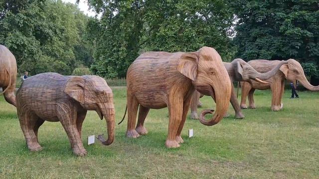 London Attraction | Elephants In Green Park смотреть онлайн