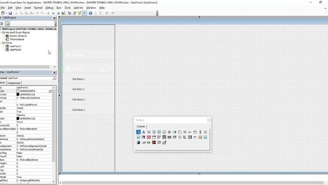 DROP DOWN MENU MODERN UI DESIGN USERFORM VBA EXCEL | EXCEL & VBA TUTORIAL смотреть онлайн