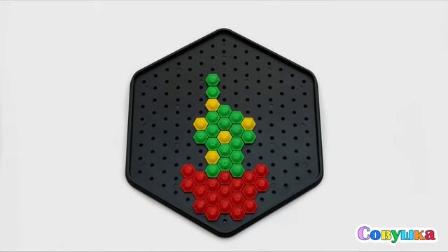 Кактус | Детская мозаика | Схема мозаики смотреть онлайн