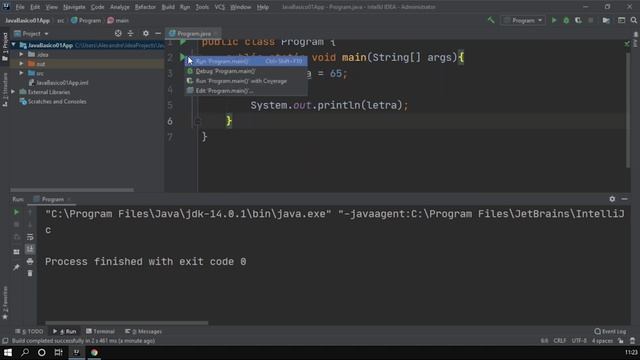 Java Basico 01 Aprenda Java Utilizando Caracteres e Strings смотреть онлайн
