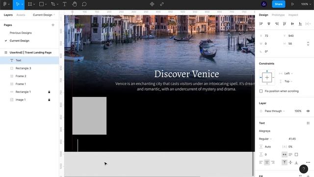 Travel Landing Page UI Design in Figma | UI/UX Design смотреть онлайн