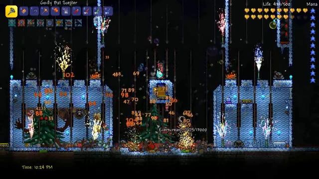 Terraria AFK Frost Moon Wave 15+ Farm (1.3 bosses) смотреть онлайн