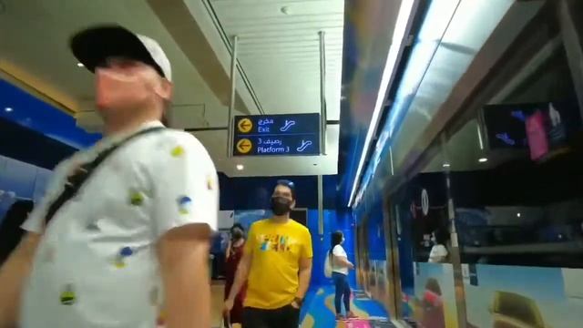 BurJuman Metro Station || BurJuman Dubai || UAE смотреть онлайн