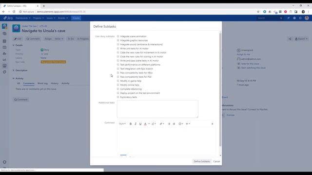 Create subtasks automatically in Jira Server/Data Center | Elements Copy & Sync смотреть онлайн