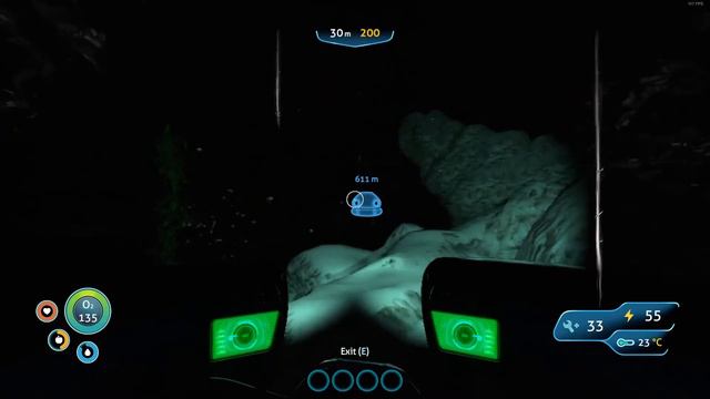 First Encounter With Reaper Leviathan- Subnautica смотреть онлайн