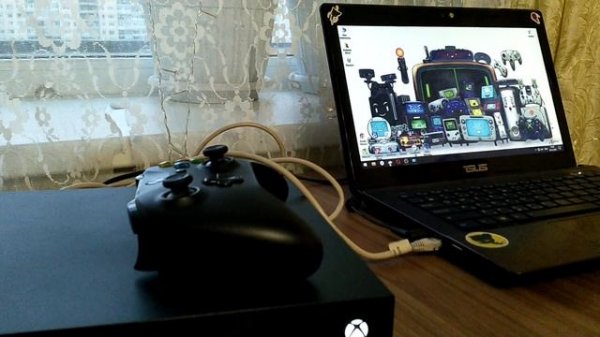 Подключить XBOX ONE к Ноутбуку без роутера (напрямую)
