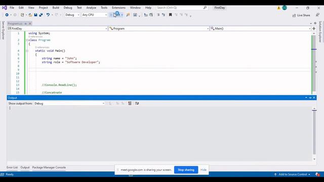 Console.ReadLine() | Read() |Write()| WriteLine()| difference between ReadLine and Read in C# смотреть онлайн