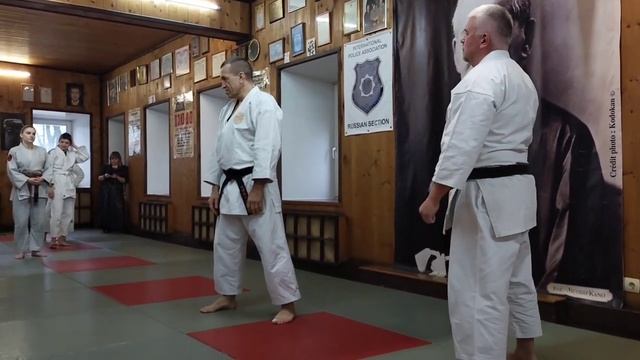 Shotokan Kase ha Karate / Sensei Sadovnikov 8 Dan / Budo academy 48 in Moscow Kodokan December 2022 смотреть онлайн