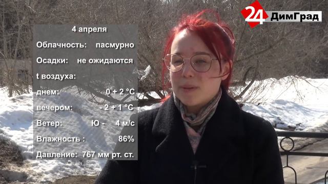 ПОГОДА НА ЗАВТРА. 02.04.2021 смотреть онлайн