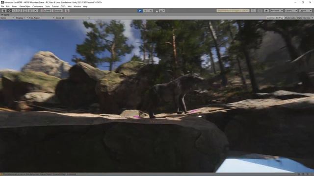 Photo Session with Raccoon, Wolf and Irval the Wyvern in Mountain Environment - Timelapse (sort of) смотреть онлайн