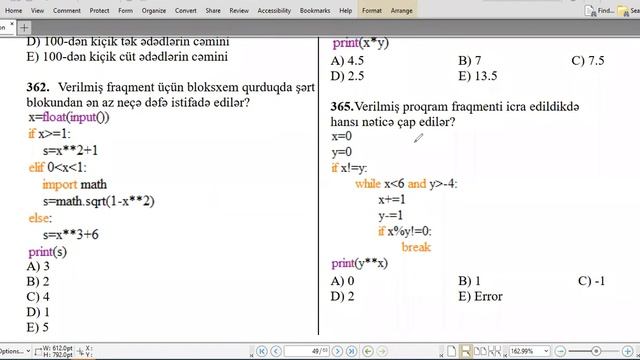 Abituryent dərs 17.Python yeddinci hissə. (28.12.2022) смотреть онлайн