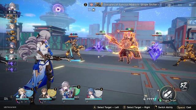 New Memory of Chaos Stage 1 - F2P Sushang/Yanqing Honkai:Star Rail смотреть онлайн