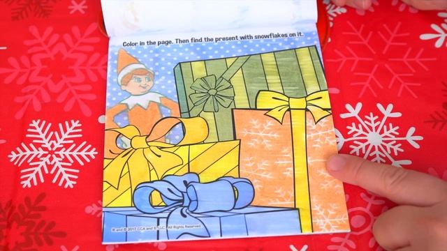 Coloring Elf On The Shelf Christmas Magic Ink Coloring & Activity Book Imagine Ink | KiMMi THE CLOW смотреть онлайн