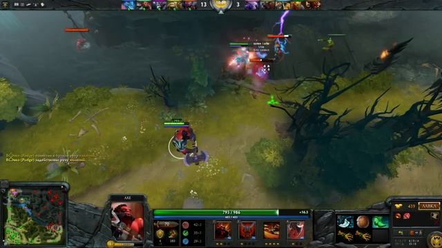 Dota 2 - Катаем в Пабчик (Axe) смотреть онлайн