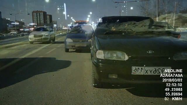 Тестовое виде Neoline G-Tech X27 (дополнительная камера)