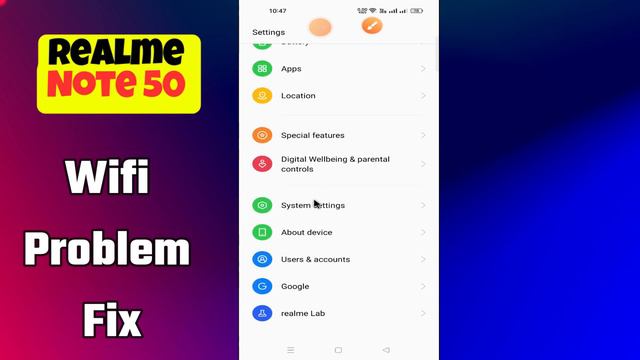 Wifi Problem Fix Realme Note 50 || How to solve the wifi issue || Wifi not working problem solved смотреть онлайн