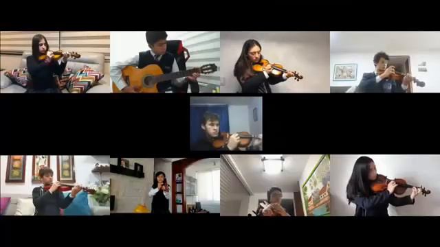 E Grieg Peer Gynt Suite No 1, In the Hall of The Mountain King CAS Symphony Orchestra VIRTUAL смотреть онлайн