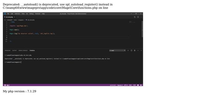 Magento: How to solve the issue : Deprecated: __autoload() is deprecated? смотреть онлайн