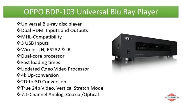 Top 10 Best Blu ray Players | compare the best blu-ray player смотреть онлайн