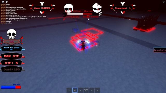 Sans Funny Boss Rush : WEAKENED REAPER SANS SHOWCASE смотреть онлайн