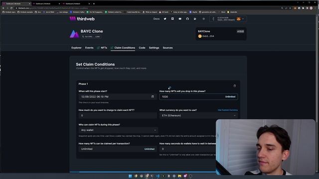 Build A Mutation NFT Smart Contract (MAYC CLONE) in Solidity!?? (thirdweb, hardhat, next.js) смотреть онлайн